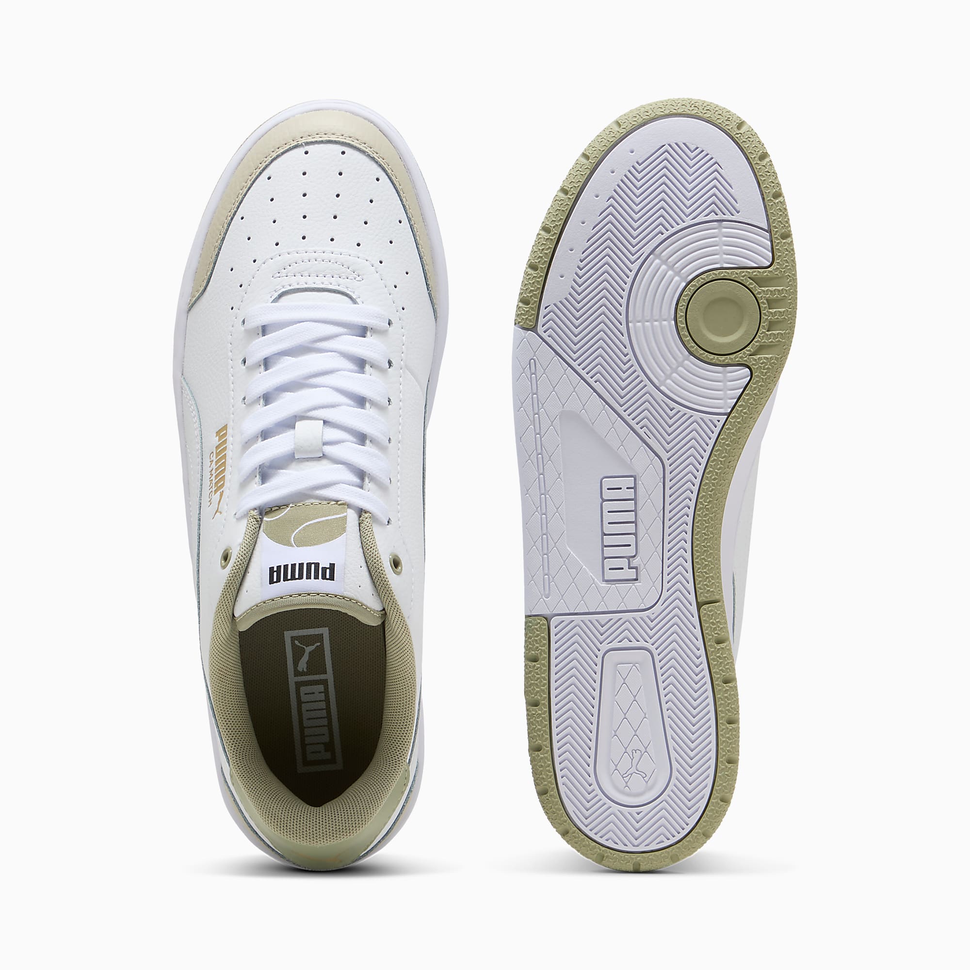 CA Match Ayakkabı - PUMA White-Lux Army - 400779_14 - Görsel 4