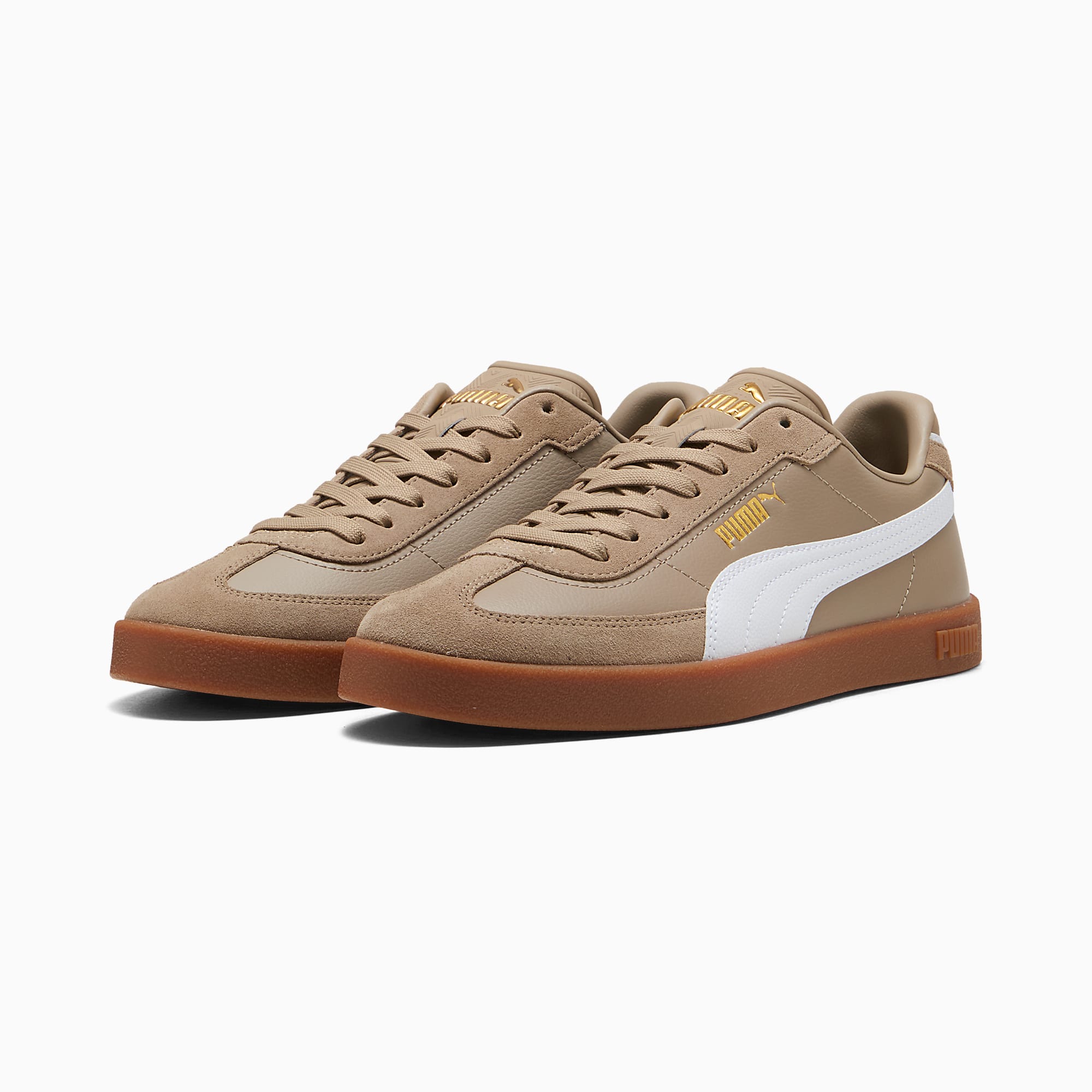 PUMA Club II Era Unisex Spor Ayakkabı - Ice Coffee-PUMA White - 397447_35 - Görsel 2