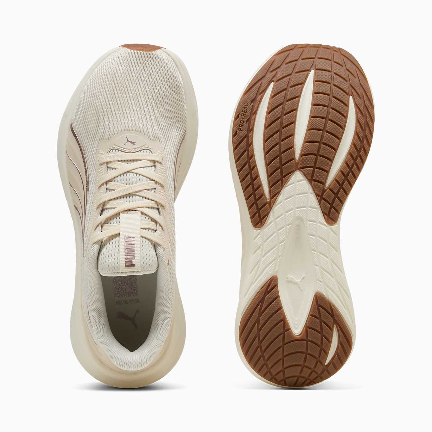 MaxSTRIDE LITE UNISEX Koşu Ayakkabısı - Alpine Snow-Warm White-Rose Gold-Gum - 313497_09 - Görsel 4
