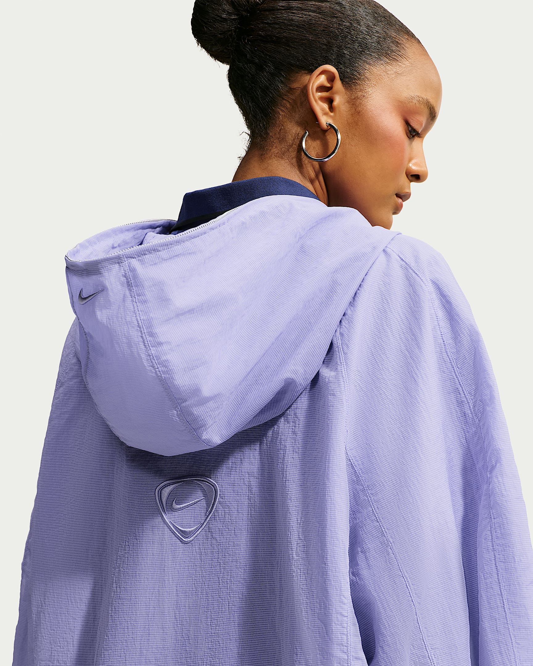 Nike Runway Kadın Hafif Ceket - Lilac Ice