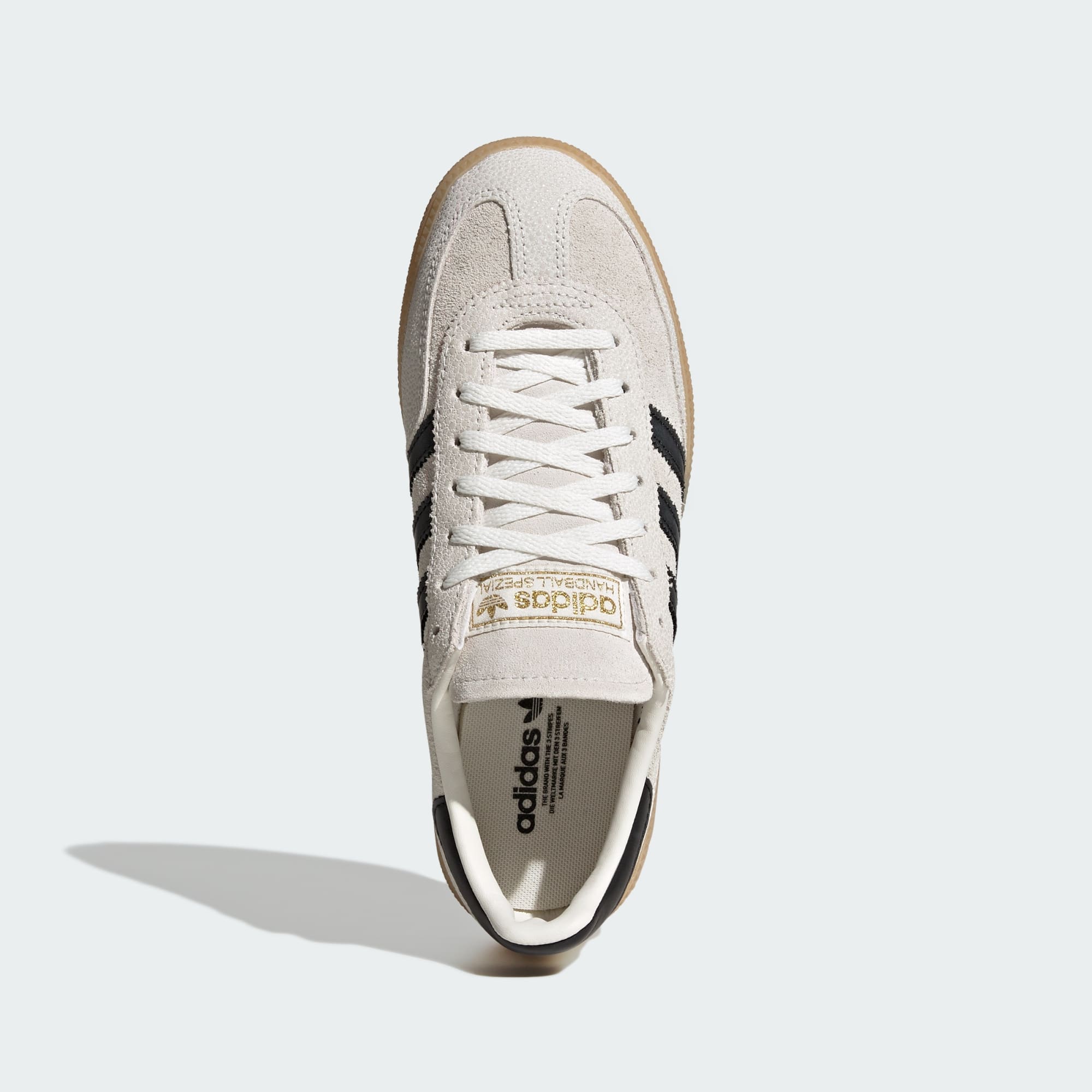 HANDBALL SPEZIAL AYAKKABI - Cloud White / Core Black / Gold Metallic - KI2177 - Görsel 2