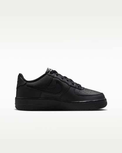 Nike Air Force 1 LV8 Genç Çocuk Ayakkabısı - Siyah/Cool Grey/Cool Grey