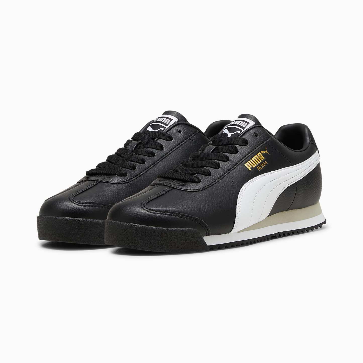 Roma 24 UNISEX Ayakkabı - PUMA Black-PUMA White-Smokey Gray - 396868_02 - Görsel 2