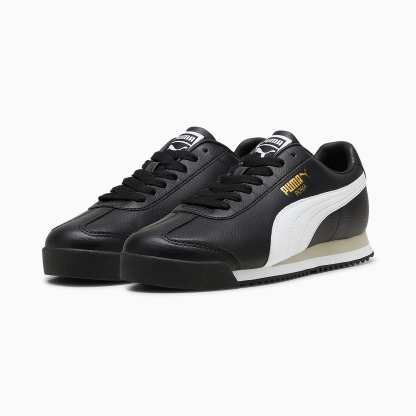 Roma 24 UNISEX Ayakkabı - PUMA Black-PUMA White-Smokey Gray - 396868_02 - Görsel 2