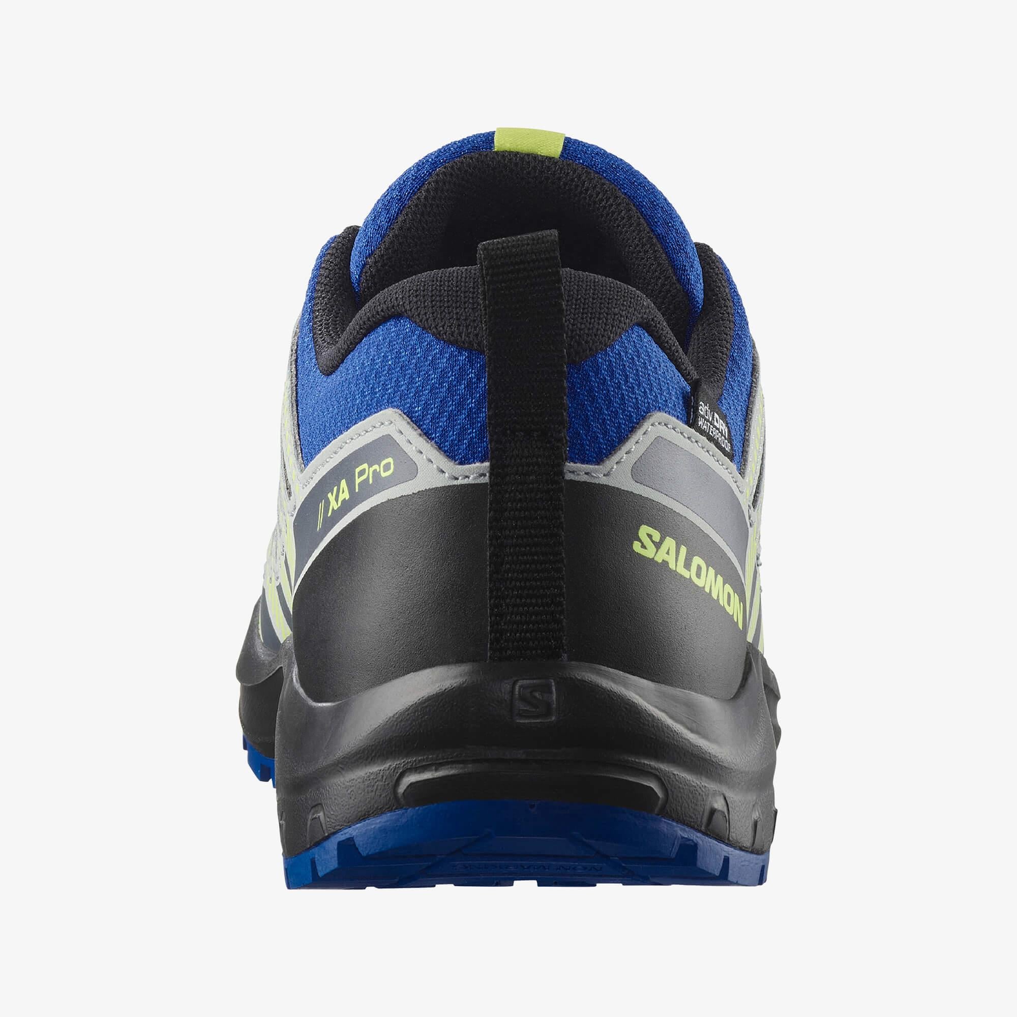 Salomon XA PRO V8 WATERPROOF Çocuk Ayakkabı Black L47729400 - Nautical Blue - L47729600 - image 5