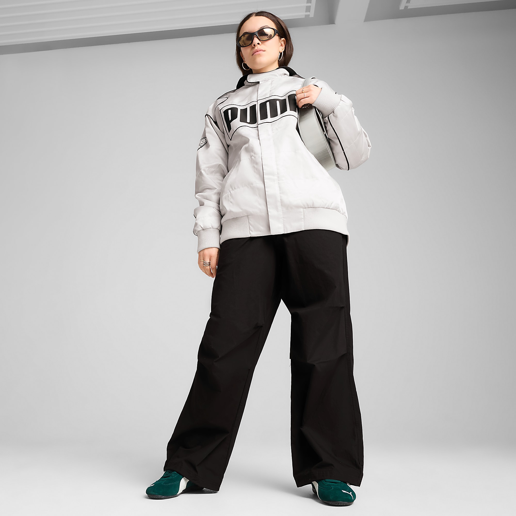 Speedcat OG UNISEX Ayakkabı - Dark Myrtle-PUMA White - 398846_12 - Görsel 4
