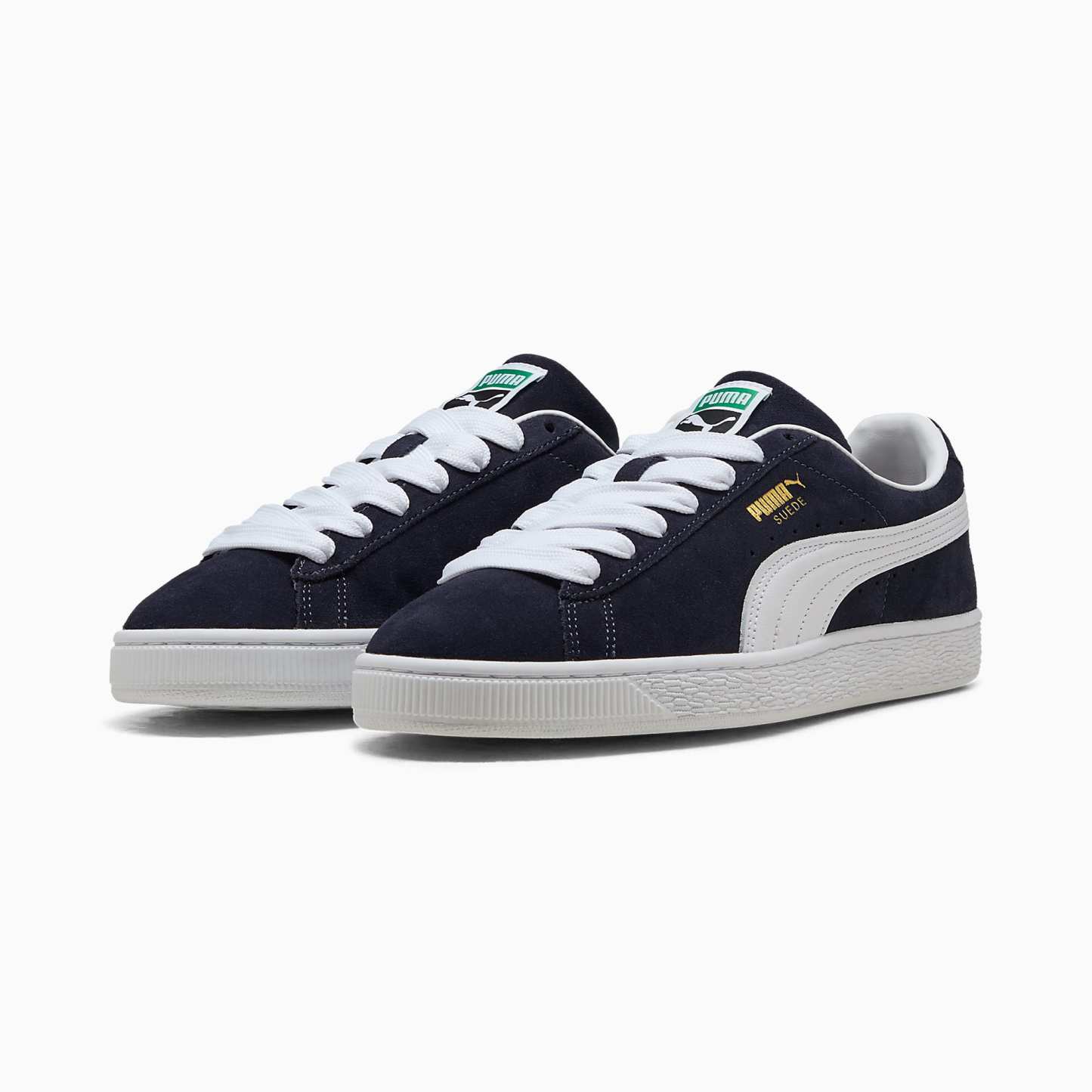 Suede CLASSIC UNISEX Ayakkabı - PUMA Navy-PUMA White - 399781_03 - Görsel 4