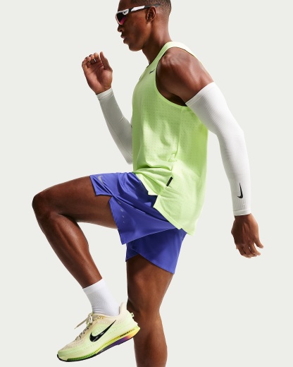 Nike Stride Dri-FIT 18 cm Slip Astarlı Erkek Koşu Şortu - Lapis
