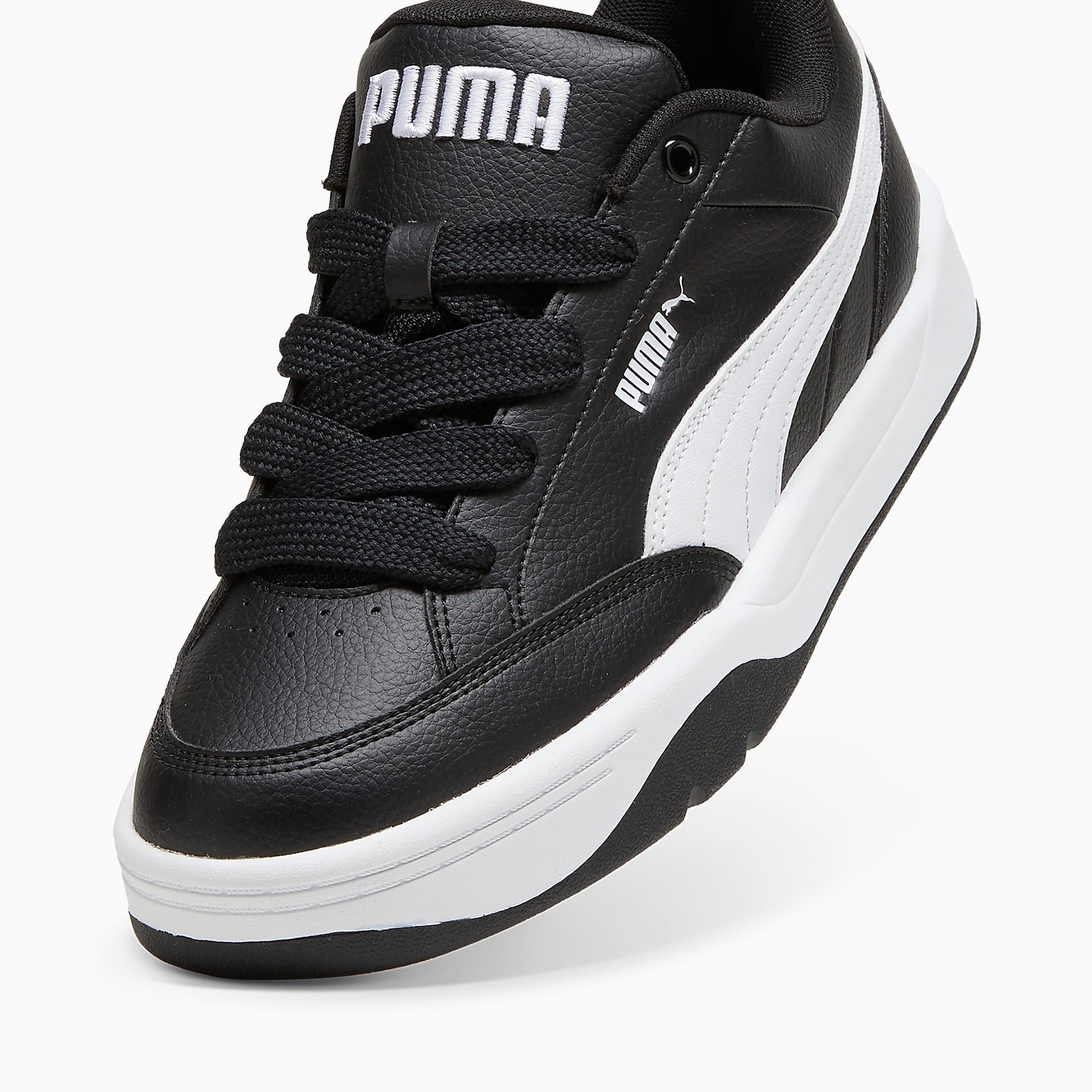 Park Lifestyle Spor Ayakkabı - Puma Black-Puma White - 395084_03 - Görsel 8