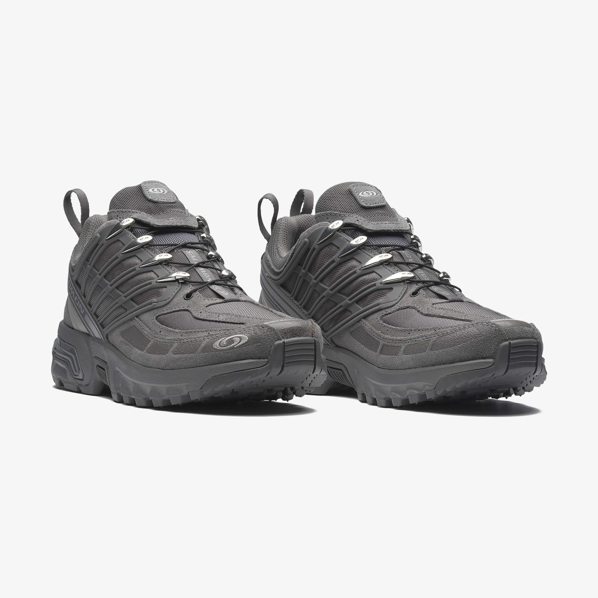 Salomon ACS PRO LEATHER Unisex Sneaker Castlerock L47867300 - Castlerock - L47867300 - image 2