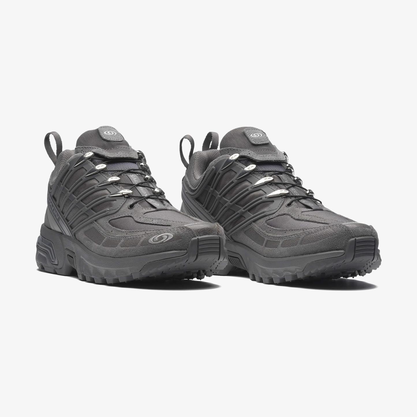 Salomon ACS PRO LEATHER Unisex Sneaker Castlerock L47867300 - Castlerock - L47867300 - image 2