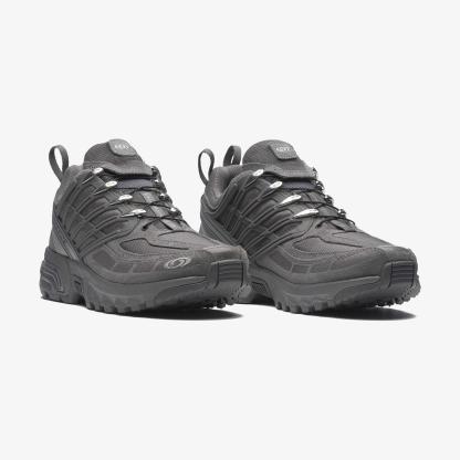 Salomon ACS PRO LEATHER Unisex Sneaker Castlerock L47867300 - Castlerock - L47867300 - image 2