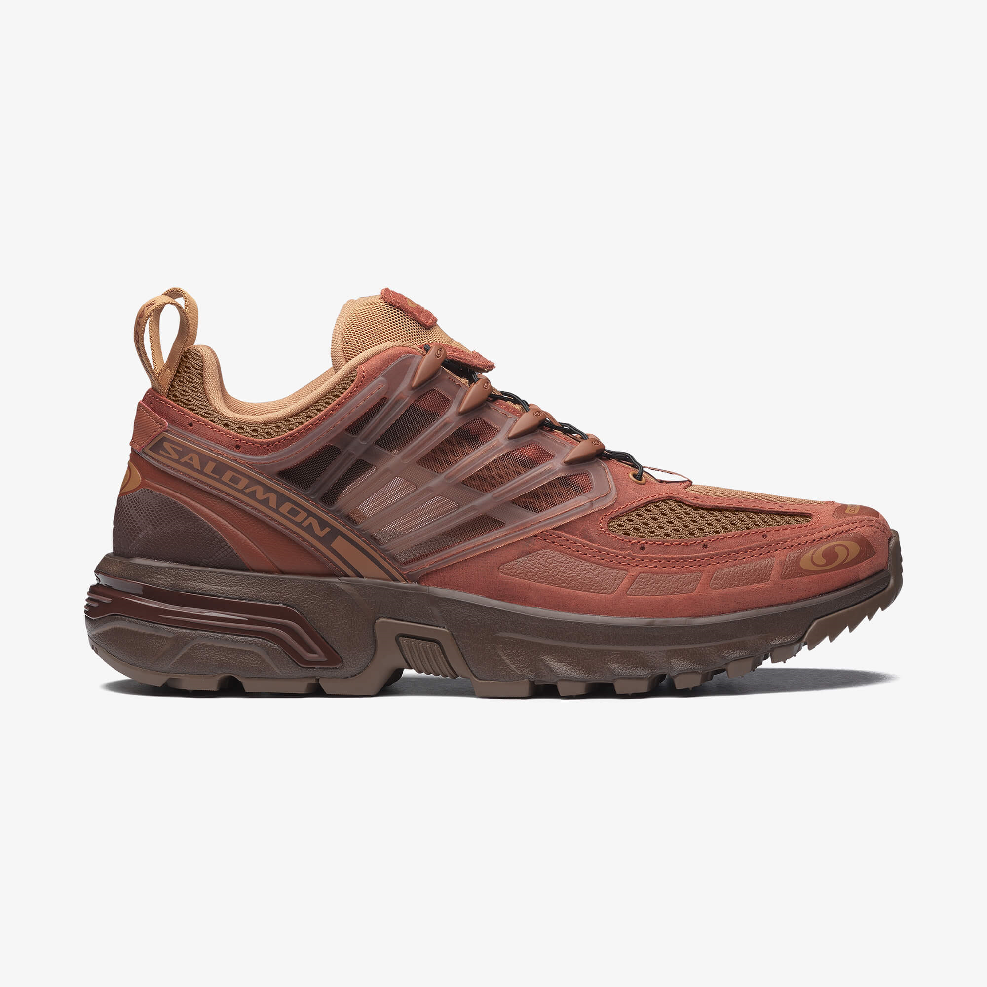 Salomon ACS PRO RED ASHES Unisex Sneaker Pecan Brown L47967900 - Pecan Brown - L47967900 - image 1