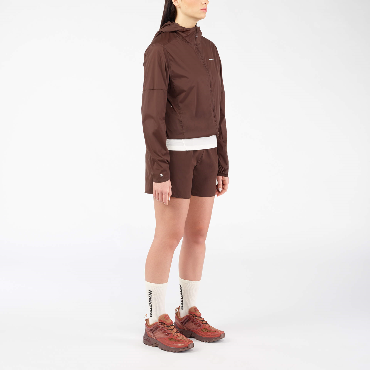Salomon ACS PRO RED ASHES Unisex Sneaker Pecan Brown L47967900 - Pecan Brown - L47967900 - image 8