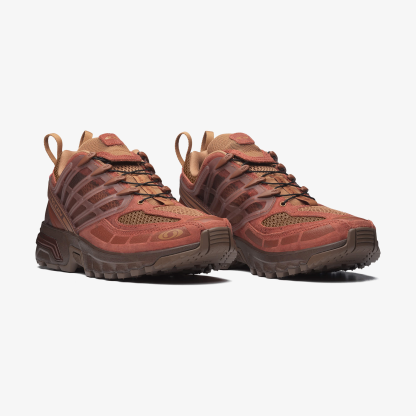 Salomon ACS PRO RED ASHES Unisex Sneaker Pecan Brown L47967900 - Pecan Brown - L47967900 - image 2
