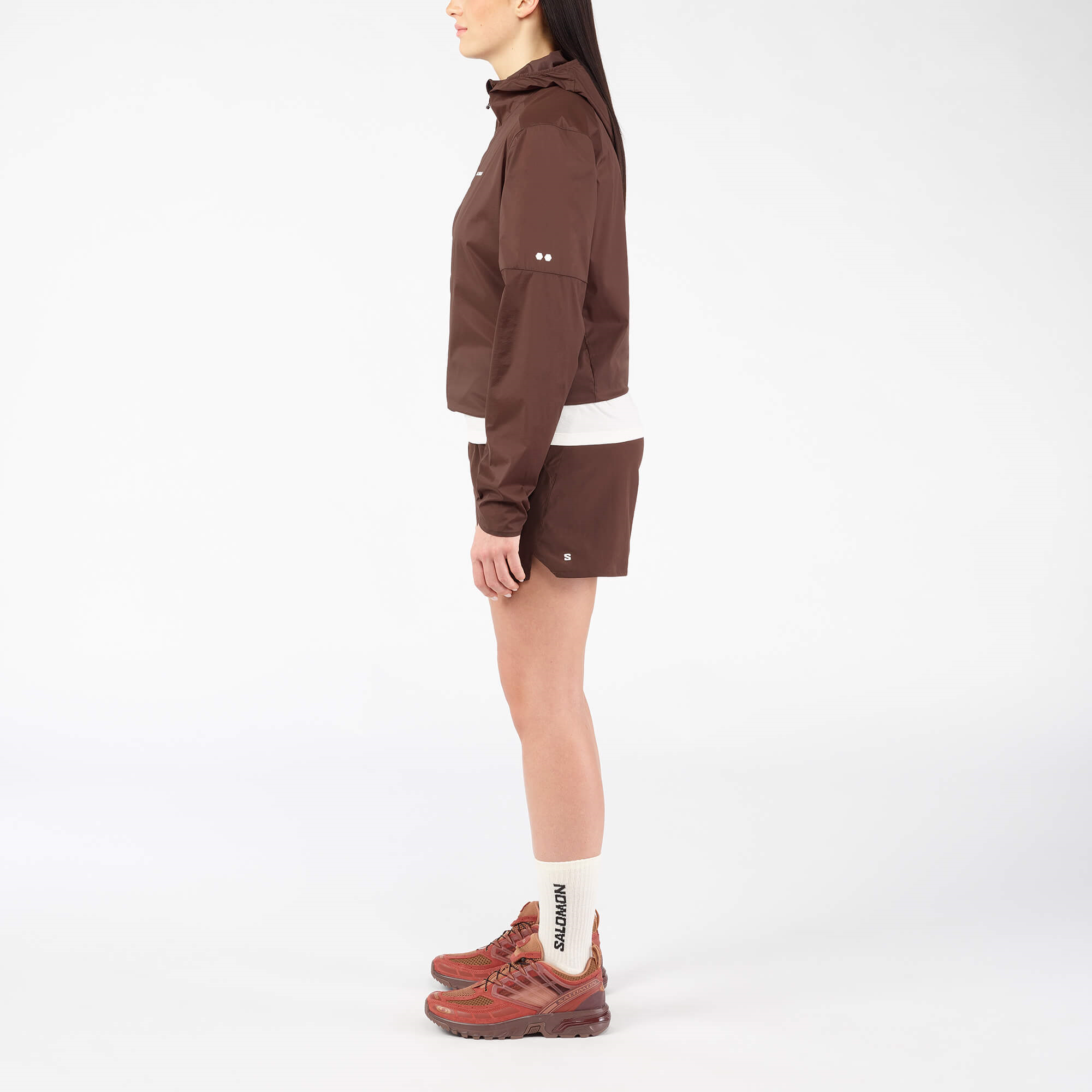 Salomon ACS PRO RED ASHES Unisex Sneaker Pecan Brown L47967900 - Pecan Brown - L47967900 - image 9