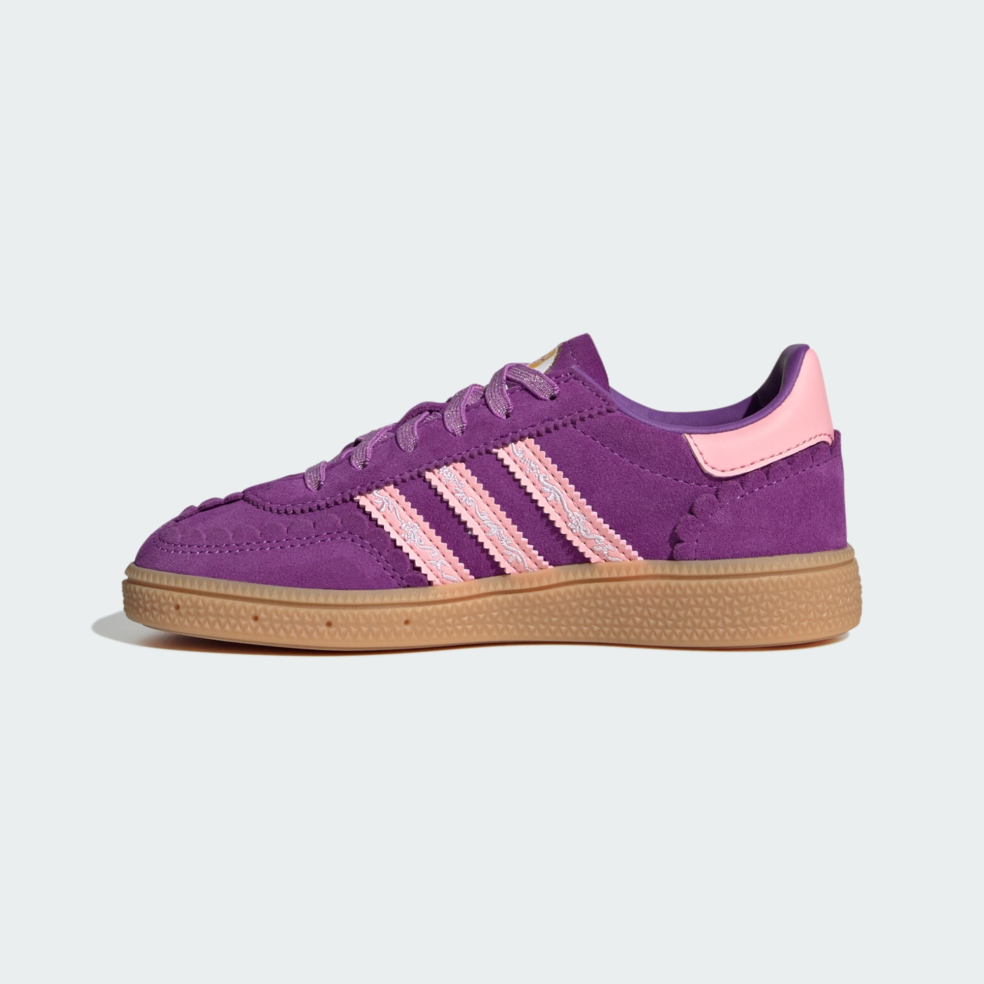 adidas Disney Princess HANDBALL SPEZIAL COMFORT CLOSURE ELASTIC LACE AYAKKABI - Supplier Colour / Supplier Colour / Gum - KK4763 - Görsel 6