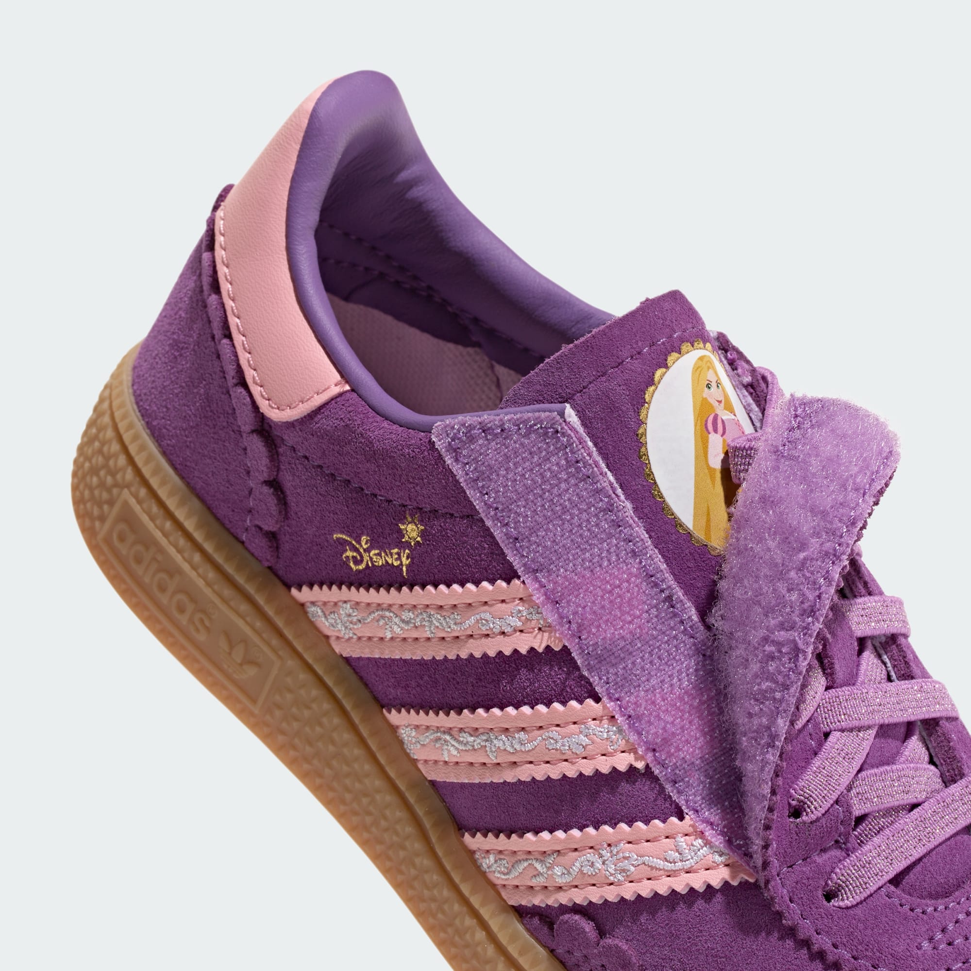 adidas Disney Princess HANDBALL SPEZIAL COMFORT CLOSURE ELASTIC LACE AYAKKABI - Supplier Colour / Supplier Colour / Gum - KK4763 - Görsel 11