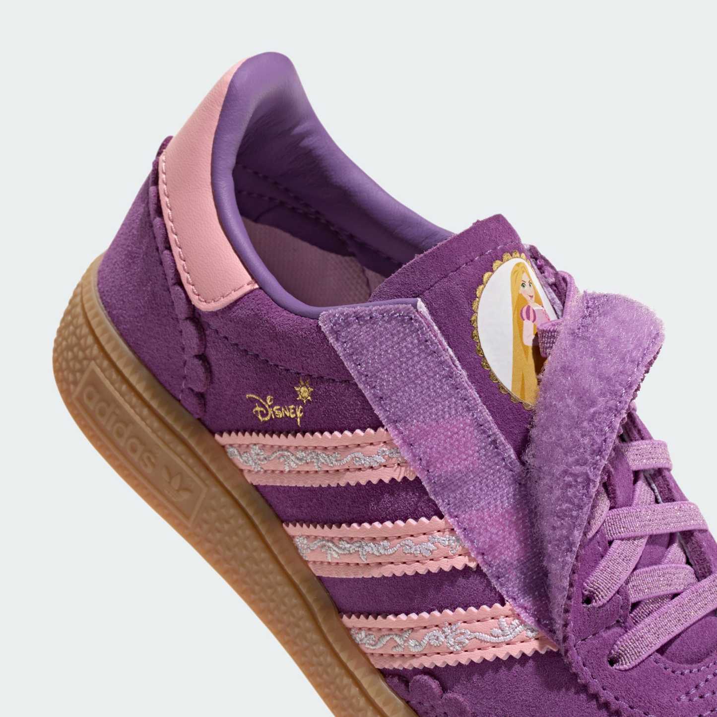 adidas Disney Princess HANDBALL SPEZIAL COMFORT CLOSURE ELASTIC LACE AYAKKABI - Supplier Colour / Supplier Colour / Gum - KK4763 - Görsel 11