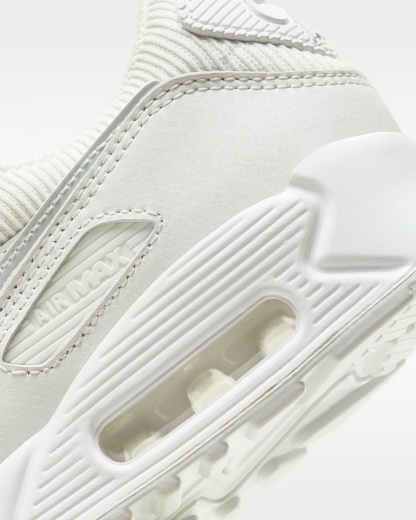 Nike Air Max 90 Kadın Ayakkabısı - Summit White/Dark Beetroot/Beyaz/Summit White