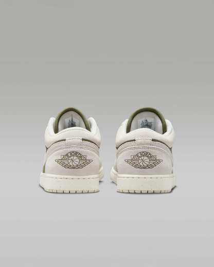 Air Jordan 1 Low SE Erkek Ayakkabısı - Medium Olive/Sail/Light Orewood Brown