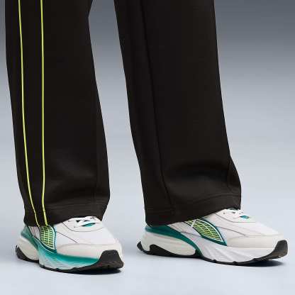 PUMA x ASTON MARTIN ARAMCO F1® TEAM Fade UNISEX Ayakkabı - PUMA White-Lime Shimmer - 309354_02 - Görsel 2