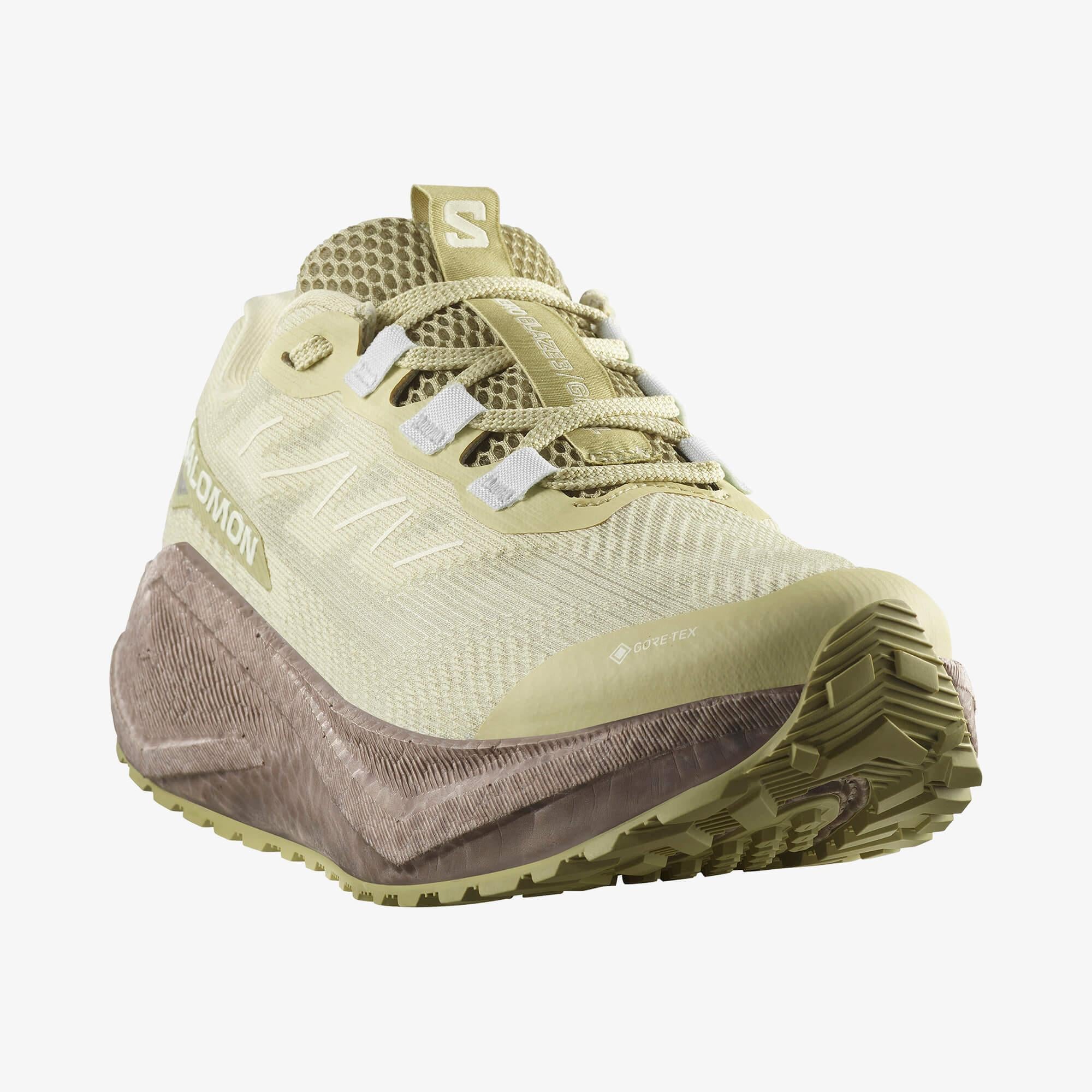 Salomon AERO BLAZE 3 GRVL Kadın Koşu Ayakkabısı Vanilla Ice L47974100 - AERO BLAZE 3 GRVL Kadın Koşu Ayakkabısı Green Haze - L47978400 - image 4
