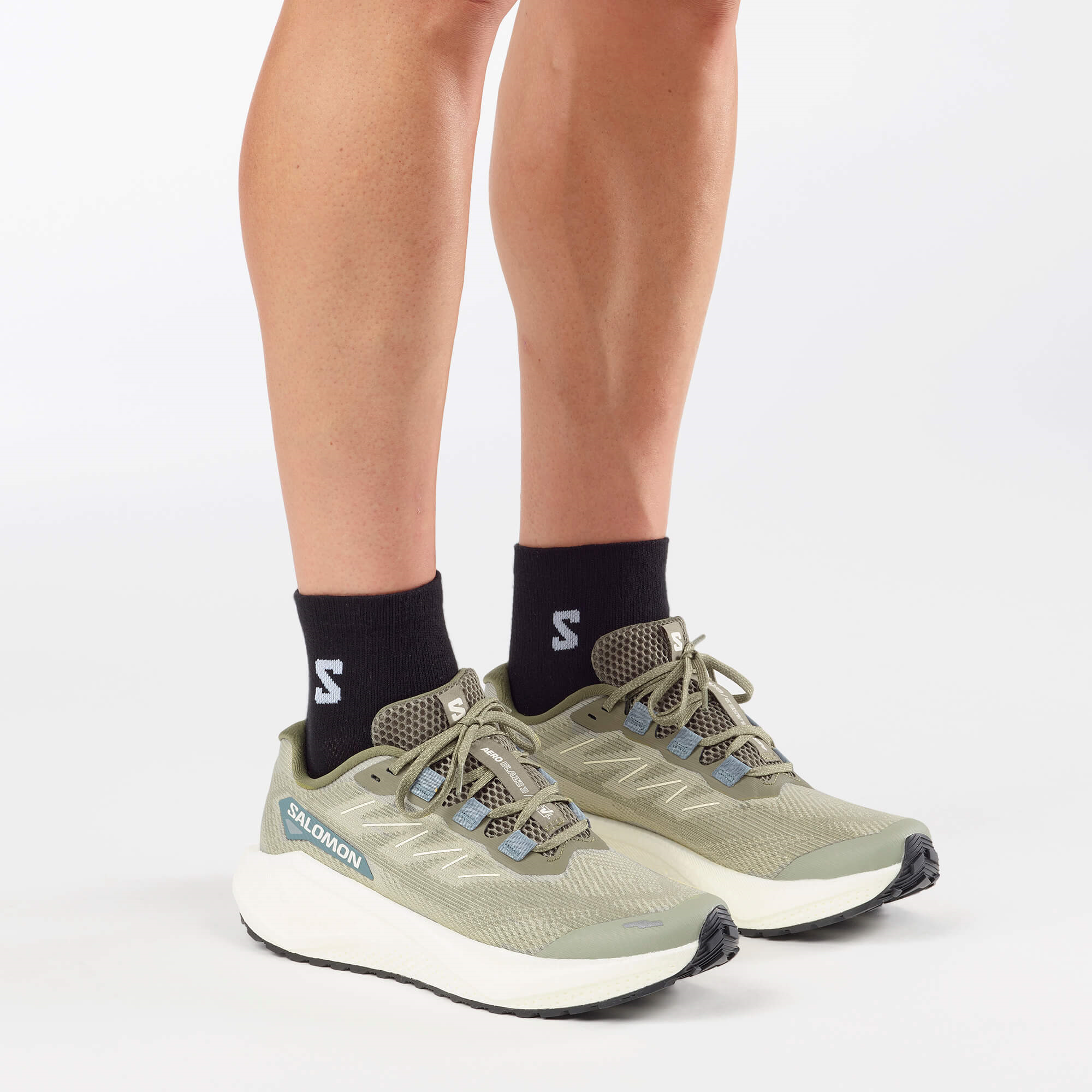 Salomon AERO BLAZE 3 GRVL Erkek Koşu Ayakkabısı Black L47914900 - Tea - L49217900 - image 4