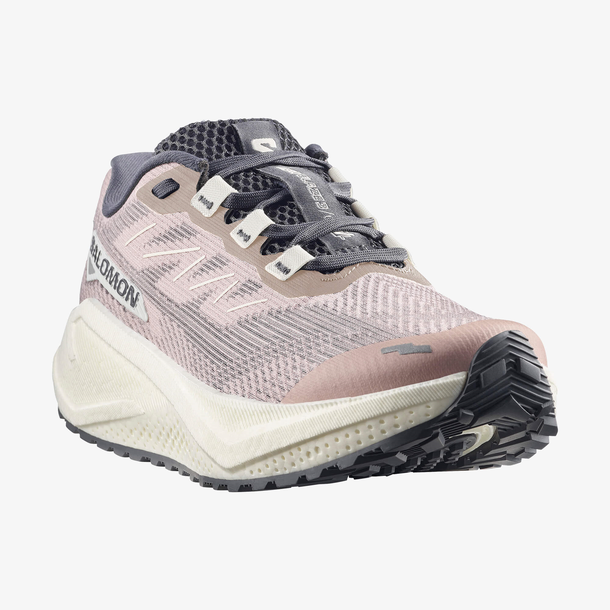Salomon AERO BLAZE 3 GRVL Kadın Koşu Ayakkabısı Black L49218300 - Shadow Gray - L49218000 - image 3