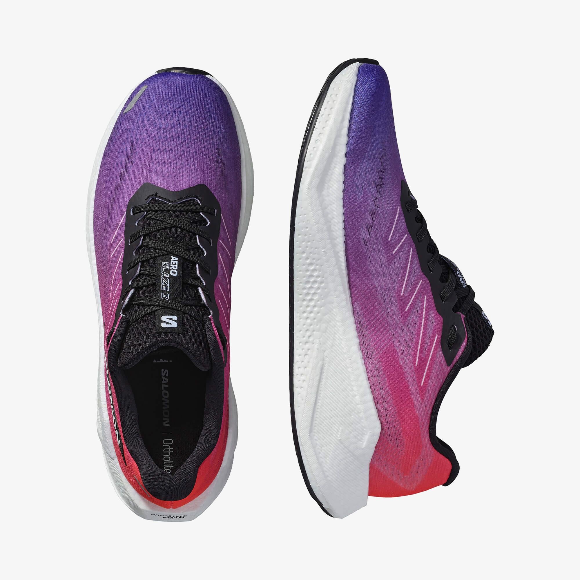 Salomon AERO BLAZE 3 Erkek Koşu Ayakkabısı Neon Flame L47875100 - Neon Flame - L47875100 - image 2
