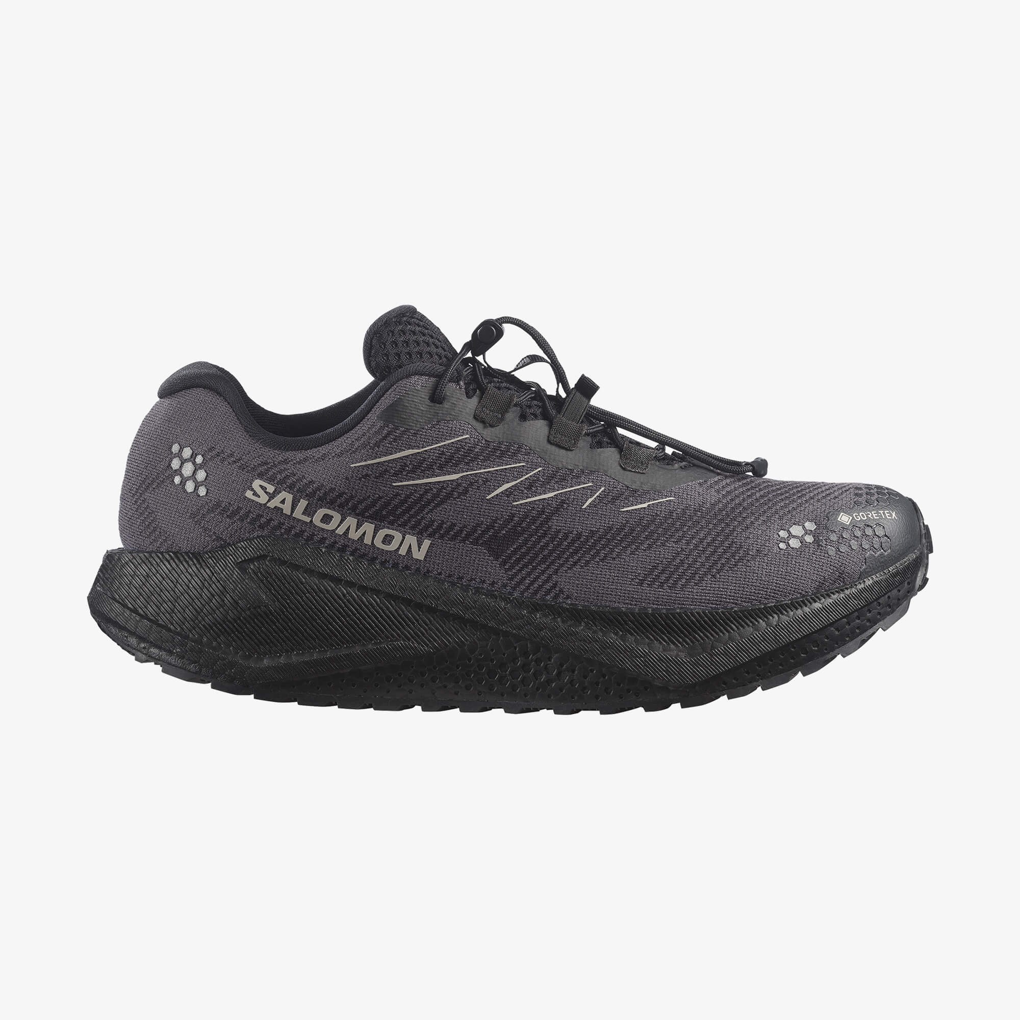 Salomon AERO BLAZE 4 GRVL GORE-TEX Erkek Koşu Ayakkabısı Oxford Tan L45403300 - Black - L45403000 - image 1