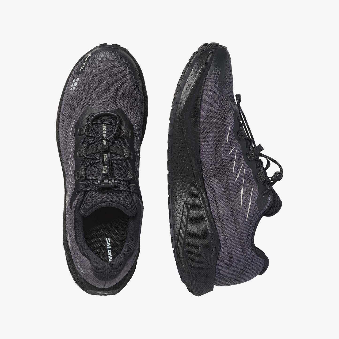 Salomon AERO BLAZE 4 GRVL GORE-TEX Erkek Koşu Ayakkabısı Black L45403000 - Black - L45403000 - image 2