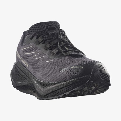 Salomon AERO BLAZE 4 GRVL GORE-TEX Erkek Koşu Ayakkabısı Oxford Tan L45403300 - Black - L45403000 - image 3