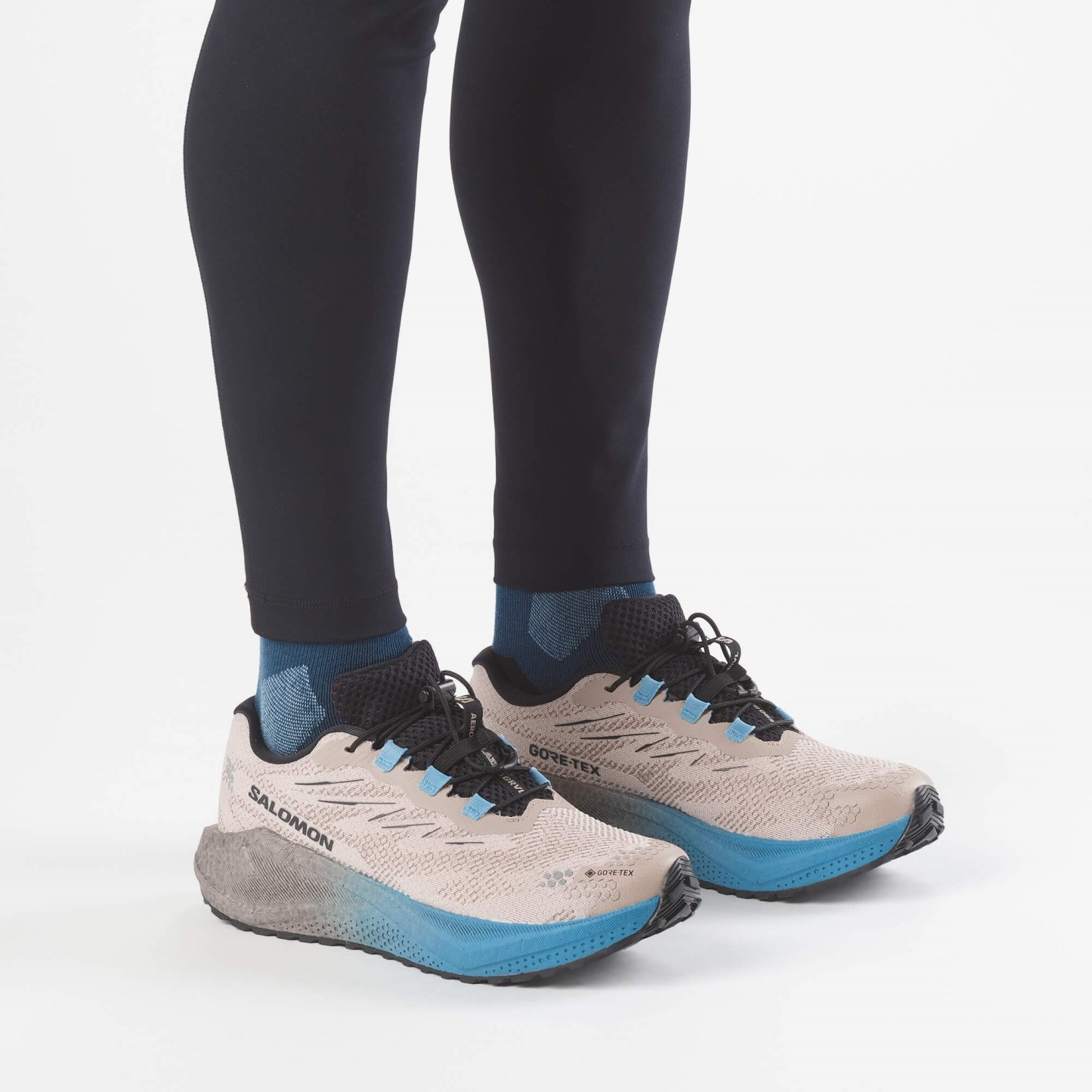 Salomon AERO BLAZE 4 GRVL GORE-TEX Erkek Koşu Ayakkabısı Oxford Tan L45403300 - Oxford Tan - L45403300 - image 7