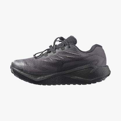 Salomon AERO BLAZE 4 GRVL GORE-TEX Kadın Koşu Ayakkabısı Black L45403700 - Black - L45403700 - image 4
