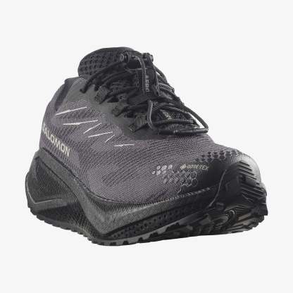 Salomon AERO BLAZE 4 GRVL GORE-TEX Kadın Koşu Ayakkabısı Black L45403700 - Black - L45403700 - image 3