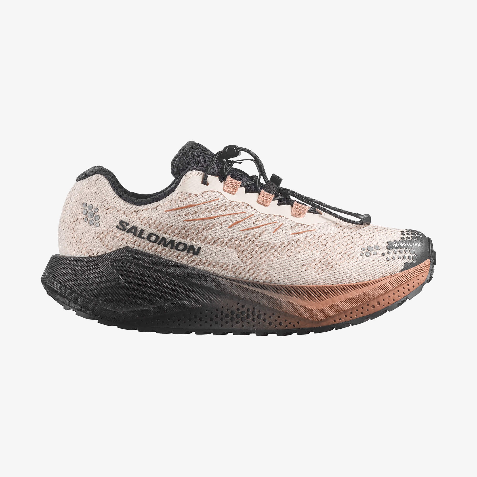 Salomon AERO BLAZE 4 GRVL GORE-TEX Kadın Koşu Ayakkabısı Black L45403700 - Vanilla Ice - L45403900 - image 1