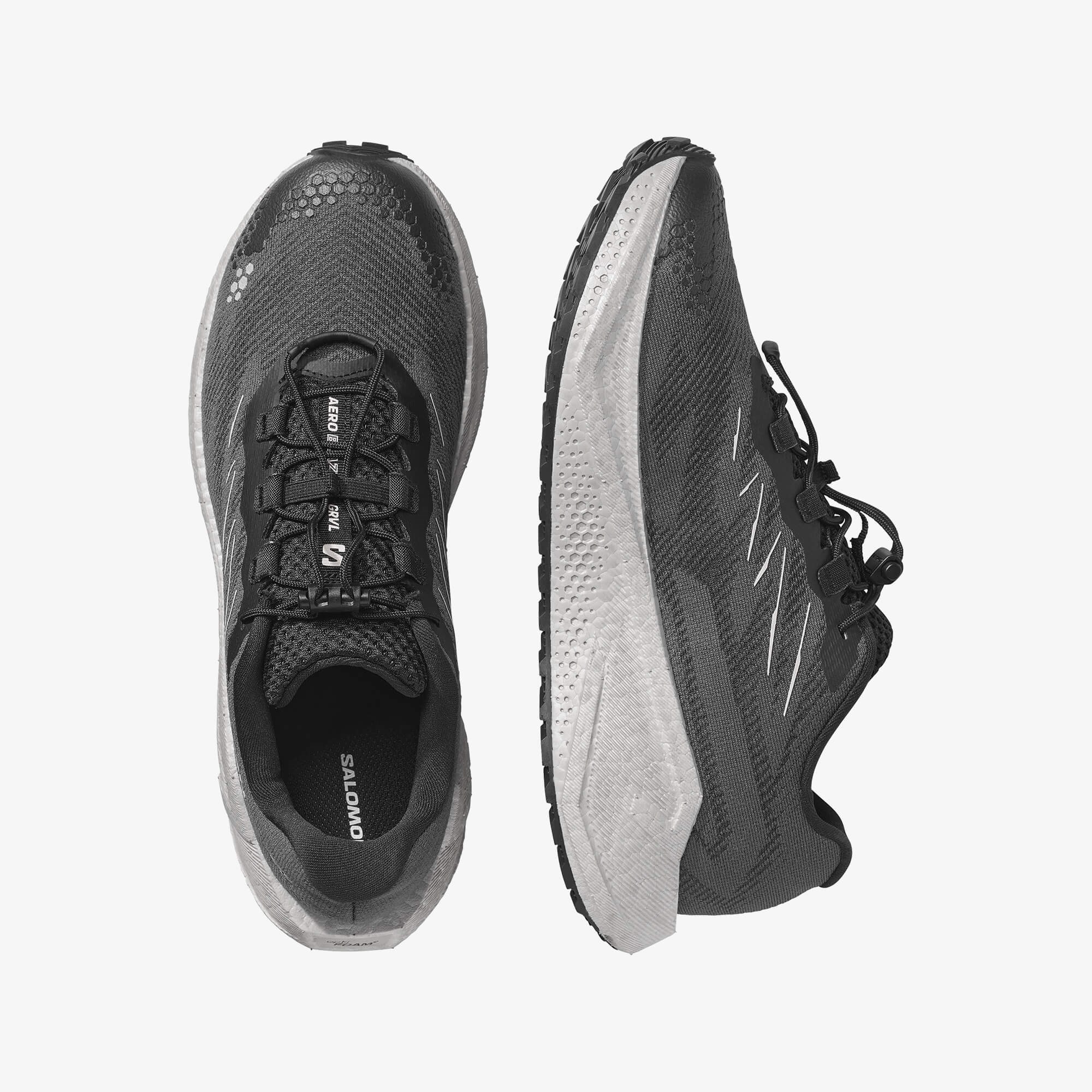 Salomon AERO BLAZE 4 GRVL Erkek Koşu Ayakkabısı Burro L45400500 - Black - L45400100 - image 2