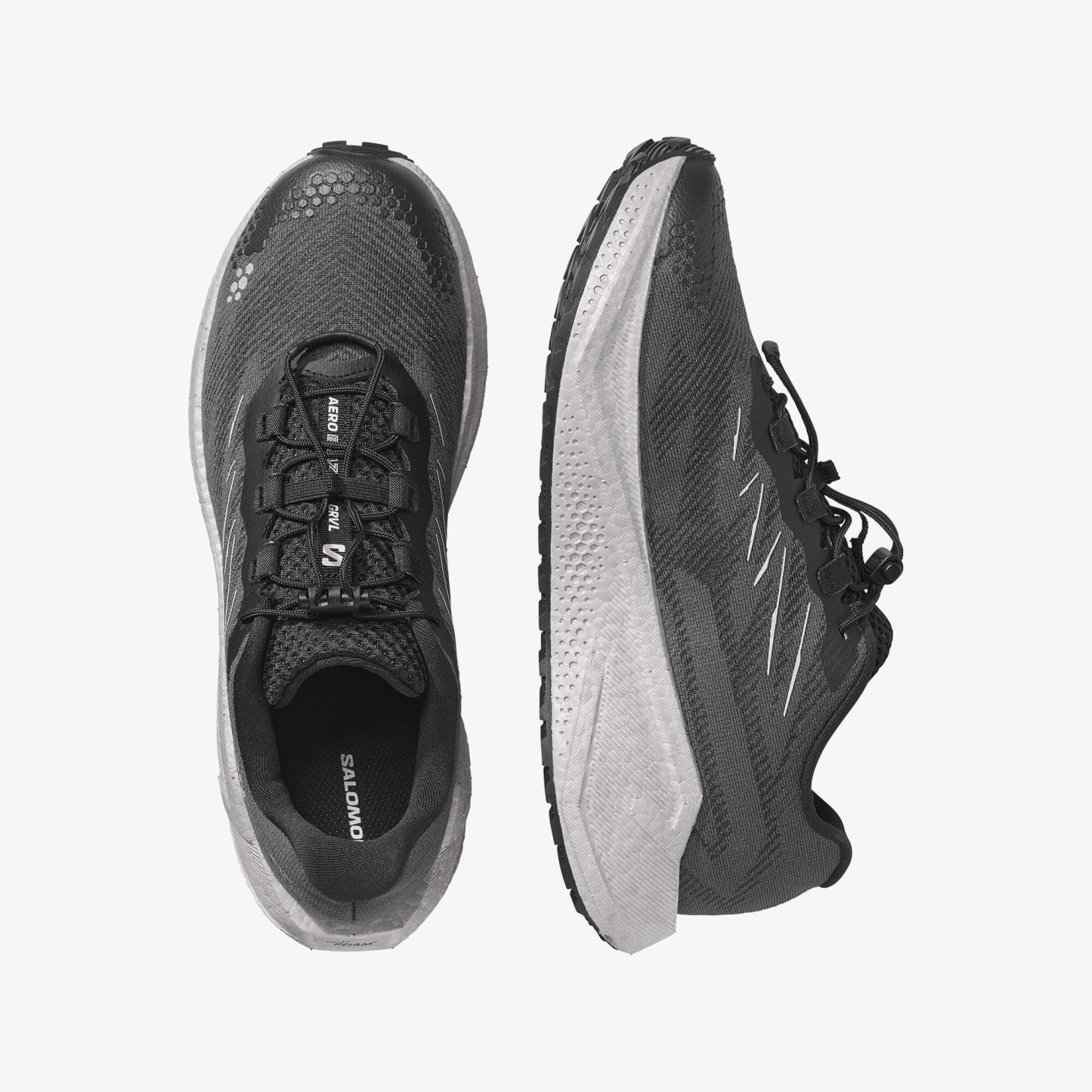 Salomon AERO BLAZE 4 GRVL Erkek Koşu Ayakkabısı Burro L45400500 - Black - L45400100 - image 2