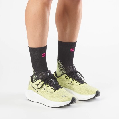 Salomon AERO BLAZE 4 Erkek Koşu Ayakkabısı Sunny Lime L45395800 - Sunny Lime - L45395800 - image 7