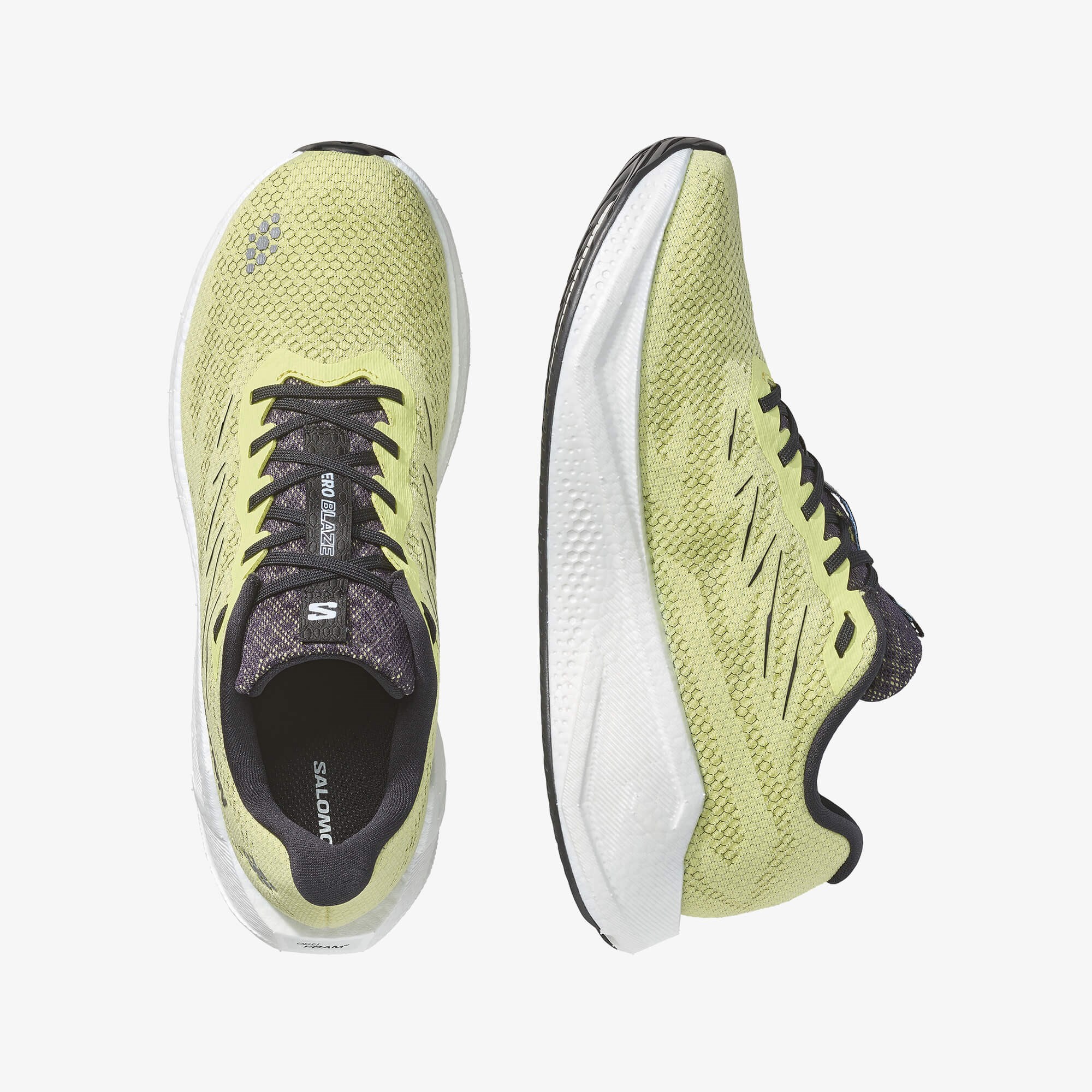 Salomon AERO BLAZE 4 Erkek Koşu Ayakkabısı Sunny Lime L45395800 - Sunny Lime - L45395800 - image 2