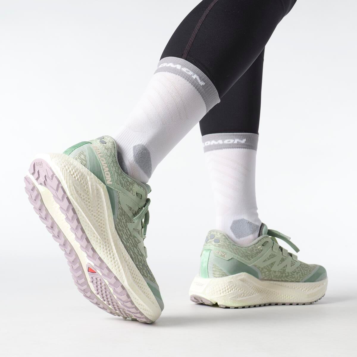 Salomon AERO GLIDE 3 GRVL Kadın Koşu Ayakkabısı White L47870700 - L47812600 - L47812600 - image 8