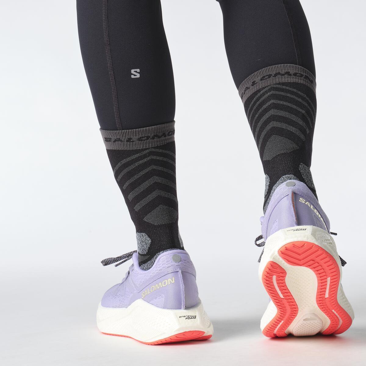 Salomon AERO GLIDE 3 Kadın Koşu Ayakkabısı Neon Flame L47976500 - L47759400 - L47759400 - image 8