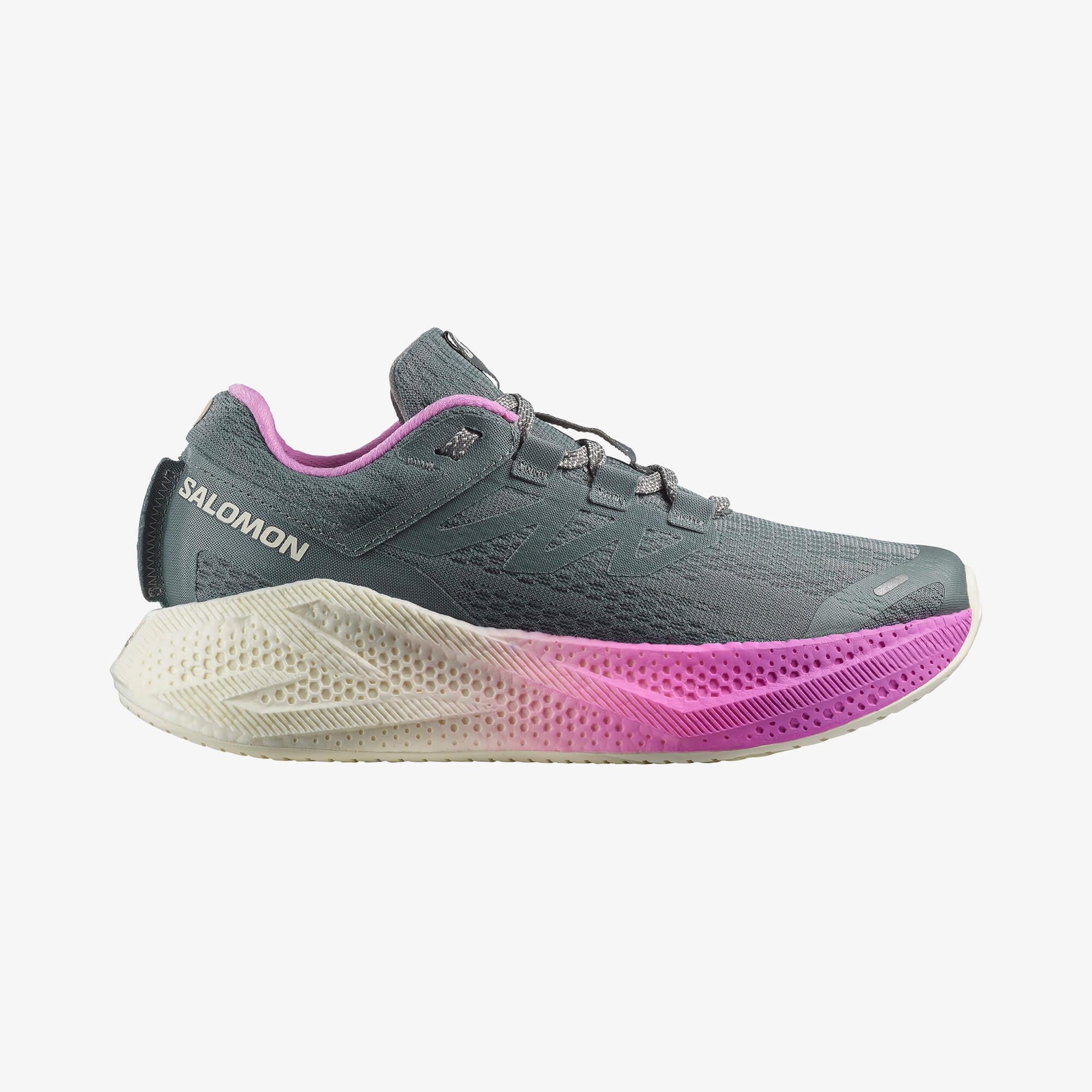 Salomon AERO GLIDE 3 Kadın Koşu Ayakkabısı Neon Flame L47976500 - Sedona Sage - L47975800 - image 1