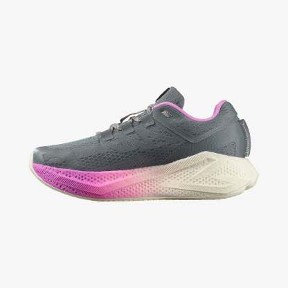 Salomon AERO GLIDE 3 Kadın Koşu Ayakkabısı Neon Flame L47976500 - Sedona Sage - L47975800 - image 3