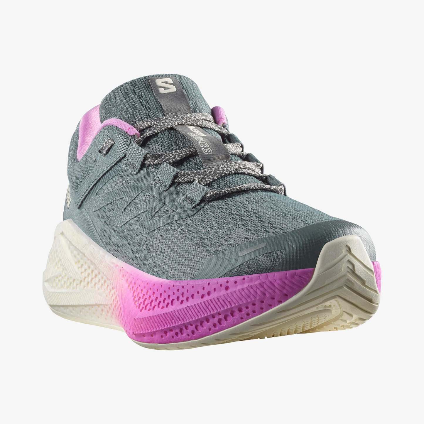Salomon AERO GLIDE 3 Kadın Koşu Ayakkabısı Neon Flame L47976500 - Sedona Sage - L47975800 - image 4