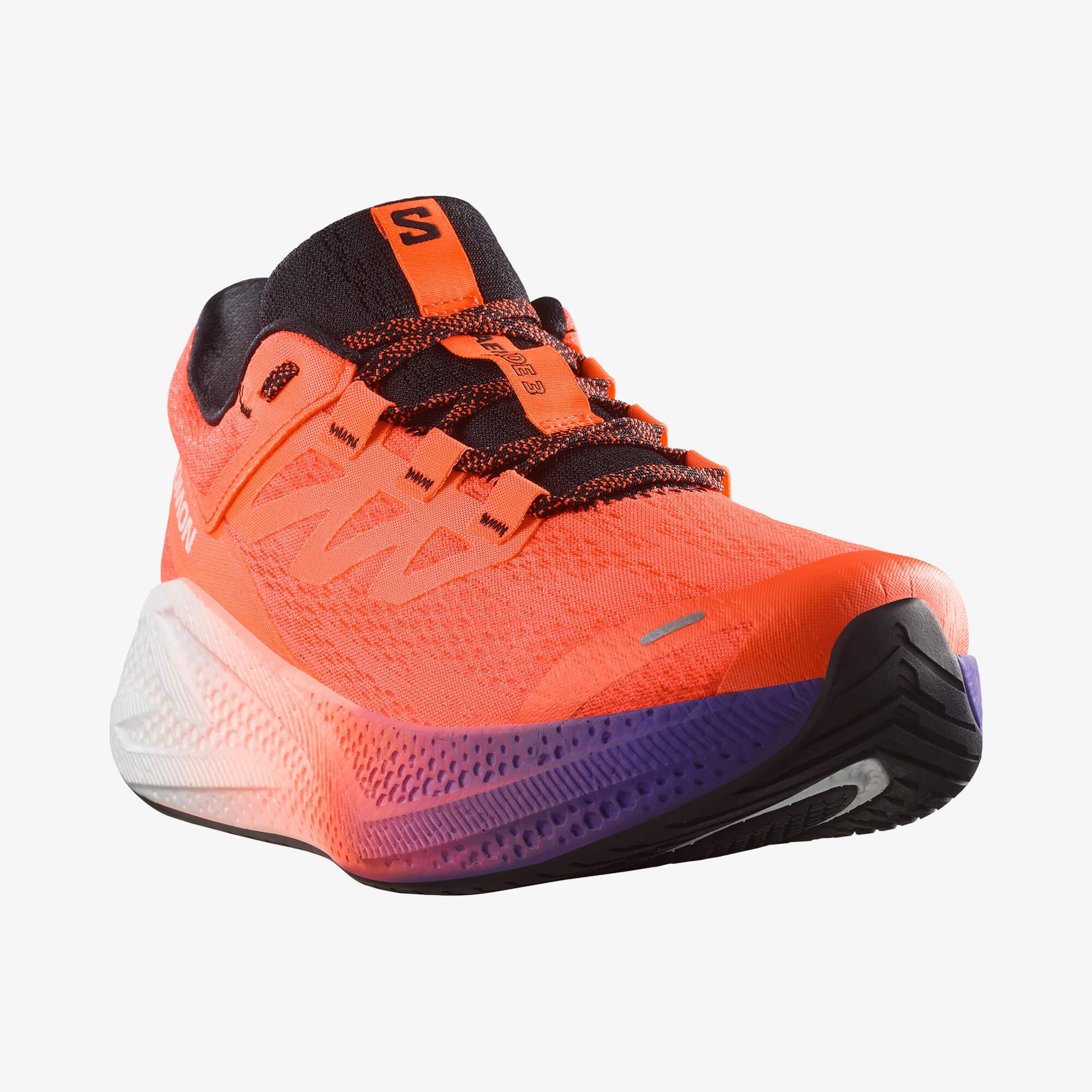 Salomon Aero Glide 3 Erkek Koşu Ayakkabısı - L47810500 - Neon Flame - L47976400 - image 4