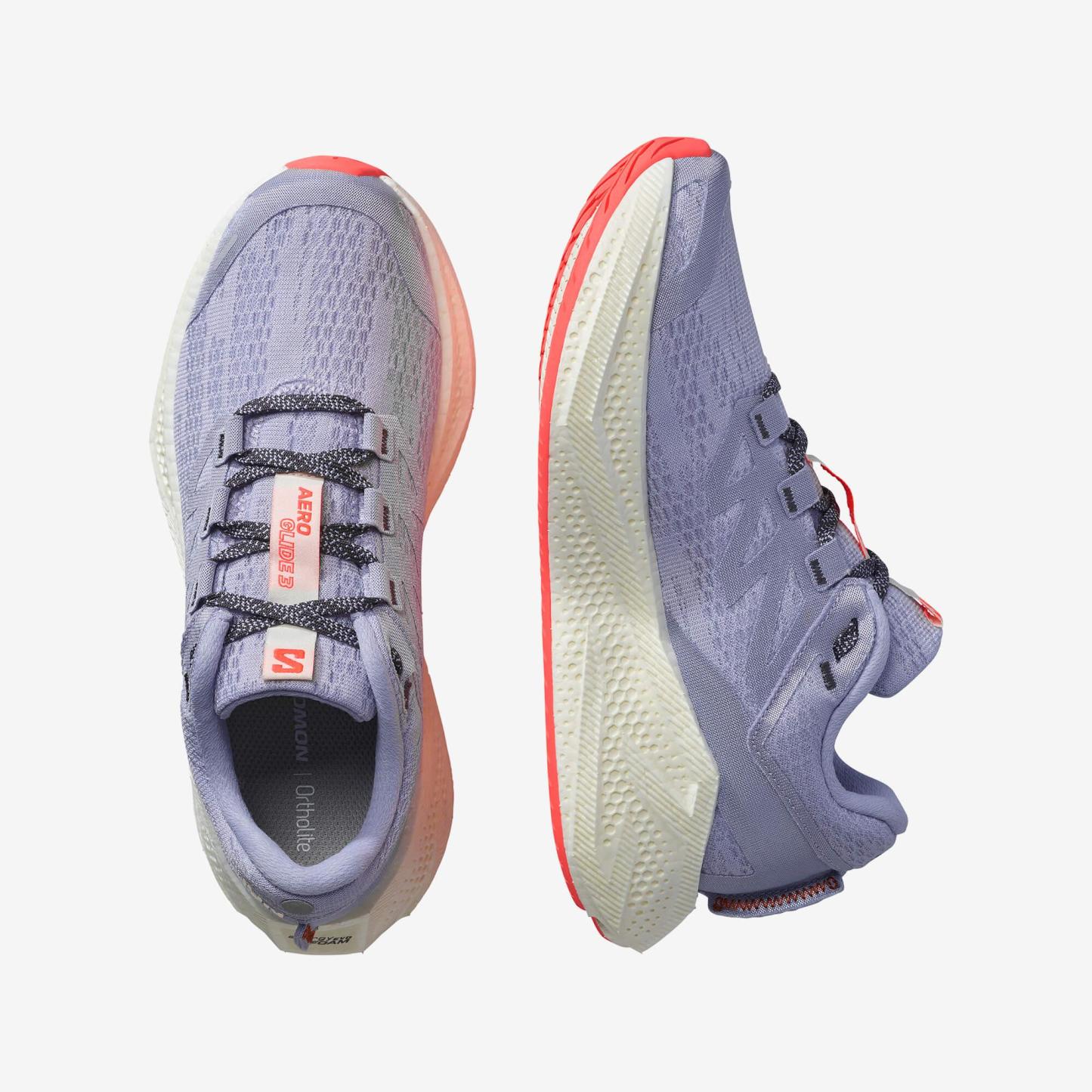 Salomon AERO GLIDE 3 Kadın Koşu Ayakkabısı Neon Flame L47976500 - L47759400 - L47759400 - image 2