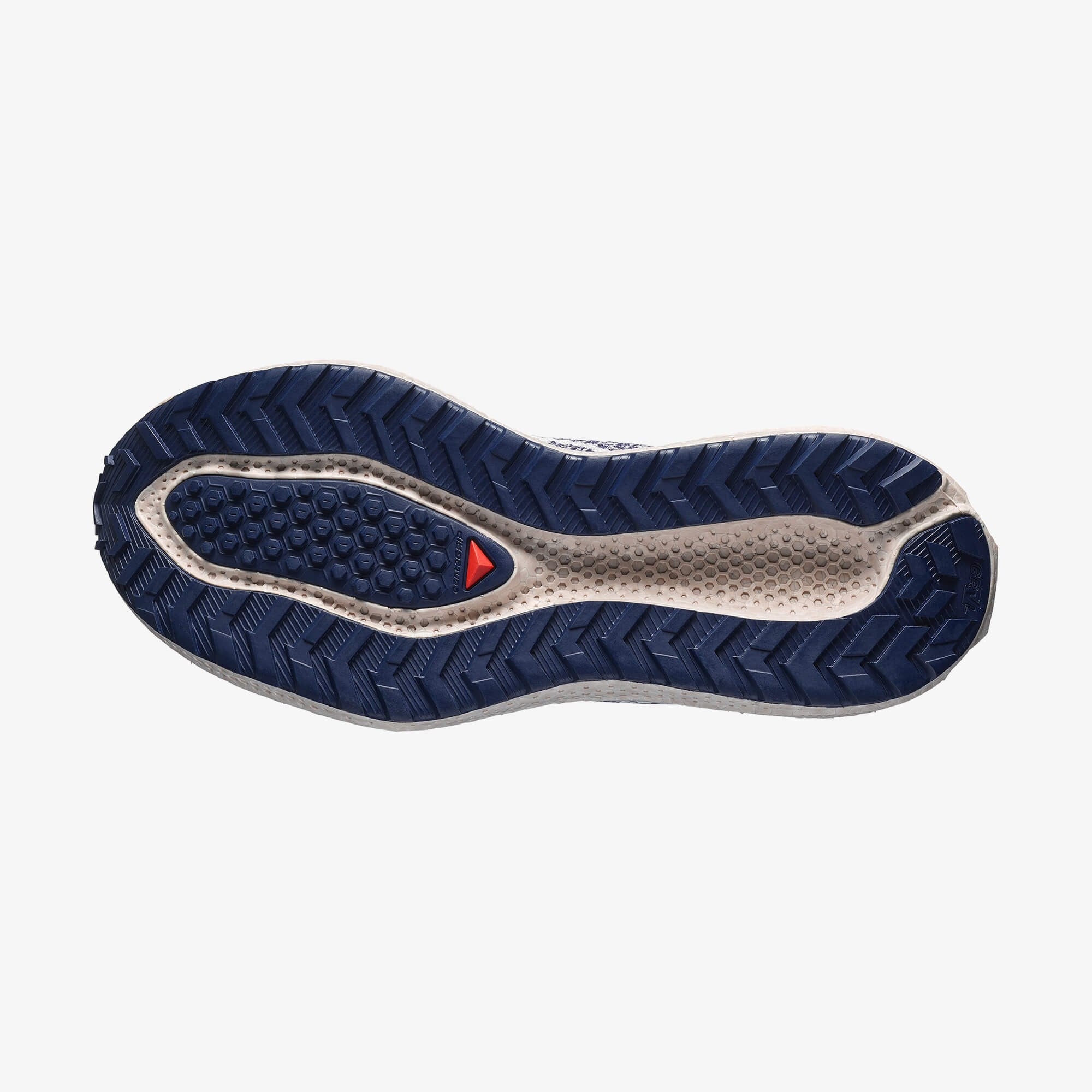 Salomon AERO GLIDE 4 GRVL Erkek Koşu Ayakkabısı Vanilla Ice L49174900 - Maritime Blue - L45406400 - image 5