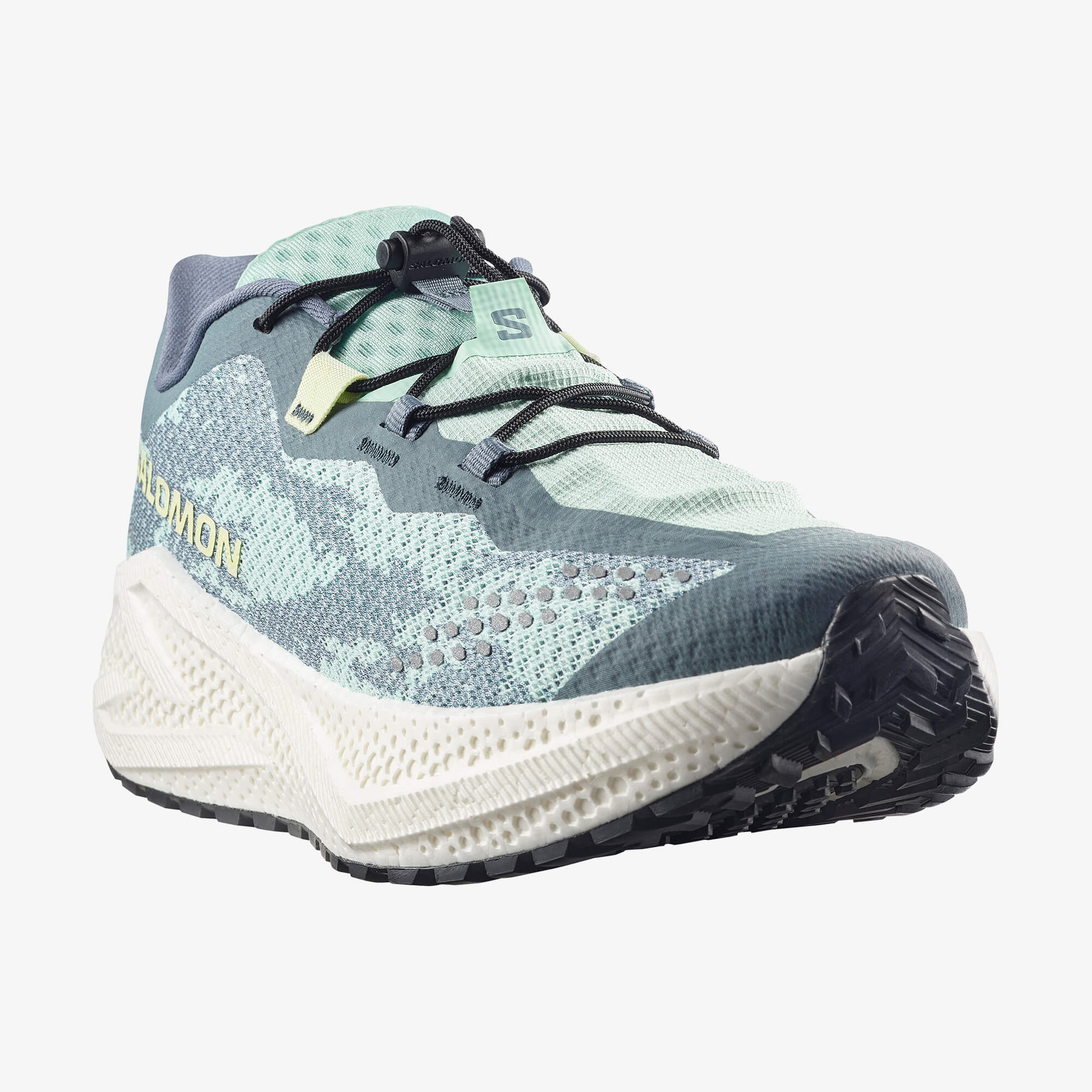 Salomon AERO GLIDE 4 GRVL Erkek Koşu Ayakkabısı Vanilla Ice L49174900 - Stormy Weather - L49174700 - image 3
